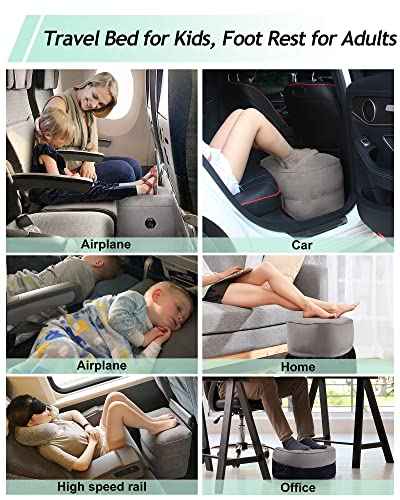 Inflatable Foot Rest Pillow