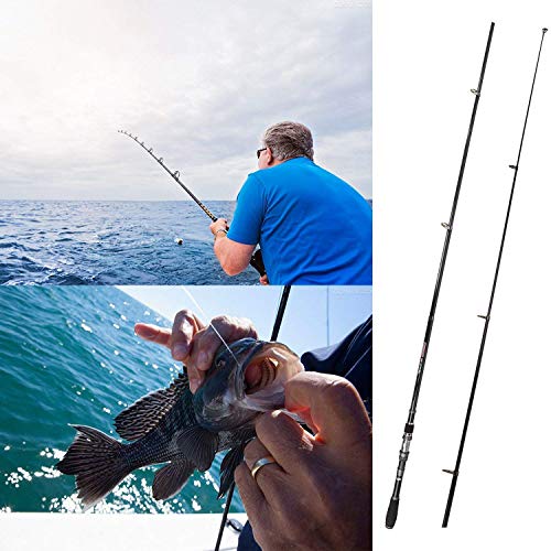 Telescopic Fishing Rod Pole Spinning Fishing Rod Carbon Fiber Travel Rod for Saltwater Freshwater Rods 2.4M 7.87Ft