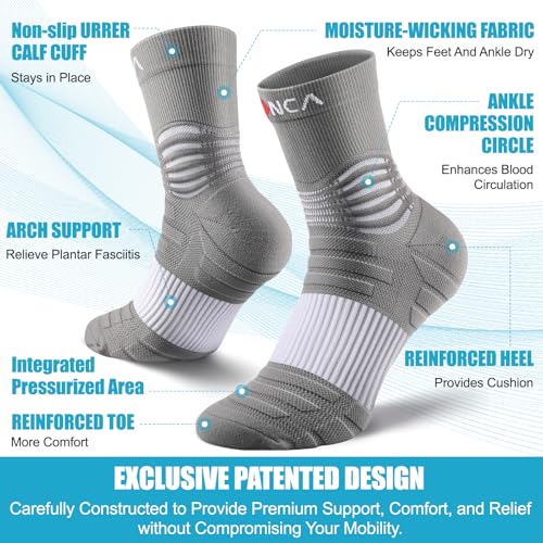 Professional Compression Socks for Women Men Circulation (2 Count)