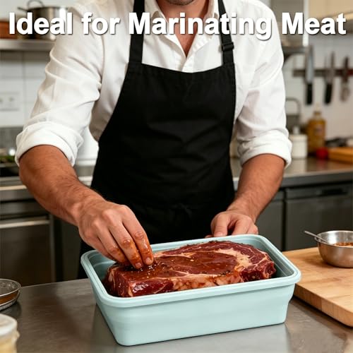 Extra Large Collapsible Silicone Food Storage Containers