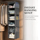 6 Shelf Hanging Closet Organizer