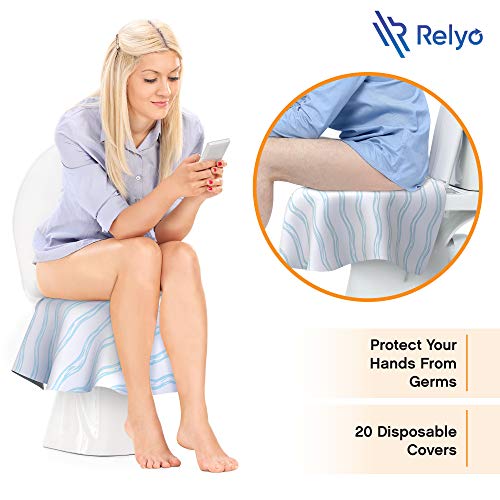 Disposable Toilet Seat Cover for Travel (20 Count)