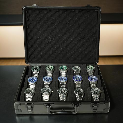 15 slots Watch organizer Case