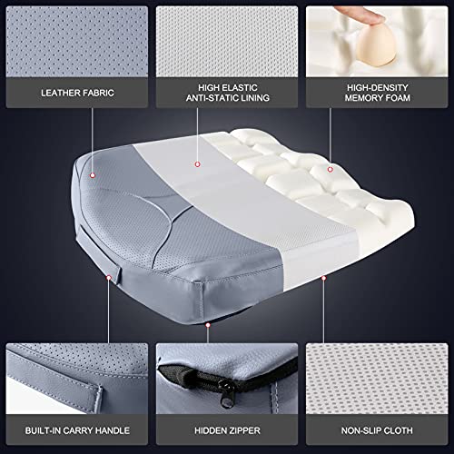 Car Memory Foam Heightening Seat Cushion for Short People Driving