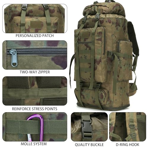 Hiking Backpack for Men 70L