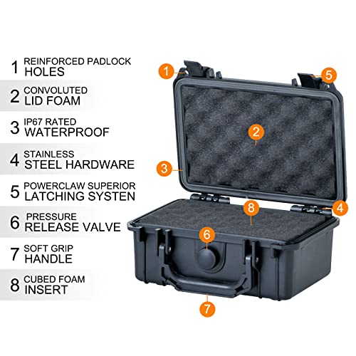 Portable All Weather IP67 Waterproof Protective Case