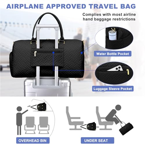 Women Weekender Travel Duffle Bag