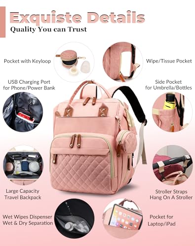 Diaper Bag with Changing Station