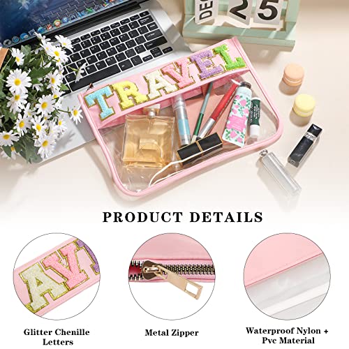 Clear Zipper Pouch for Travel