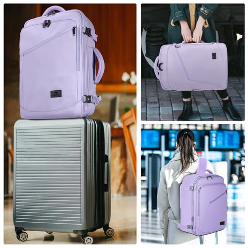 Light Purple Carryon Backpack