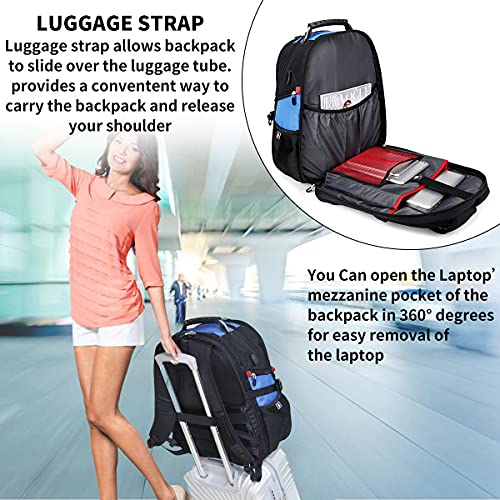 Large Travel Laptop Backpack for Women