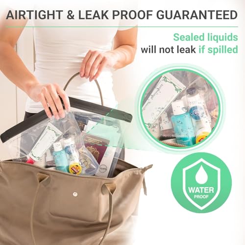 Clear Toiletry Bag (3 Count)