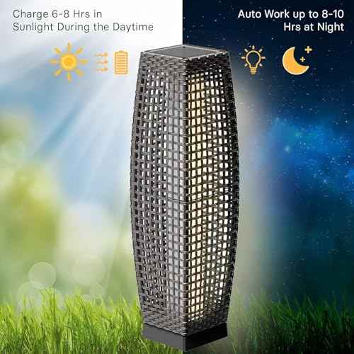 Outdoor Solar Floor Lamp