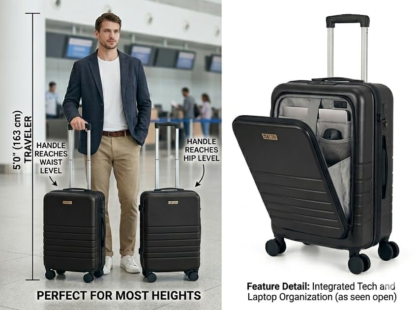 Hardside 22x14x9 Airline Approved Carry