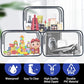 16 Pack Waterproof Cosmetic Bag TSA Approved Toiletry Bag (16 Count)