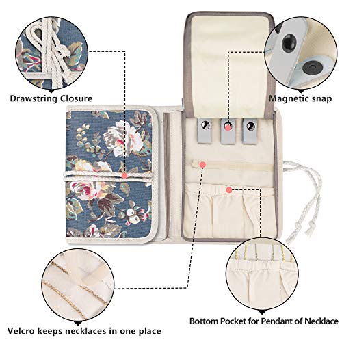 Travel Jewelry Case Organizer