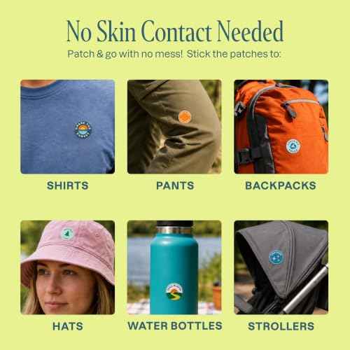 Mosquito Repellent Stickers for Kids & Adults (80 Count)