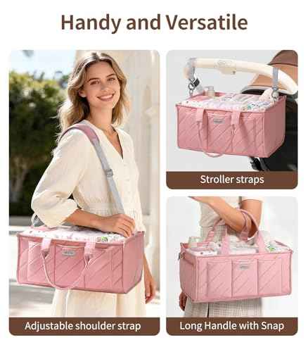 Extra Large Diaper Caddy Organizer
