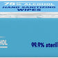 Advanced Large 75% Alcohol Hand Sanitizing Wipes, 4 Packs of 50 (200 Wipes) - Plus 20 Travel Packs - (Each Wipe Size 6" x 8")