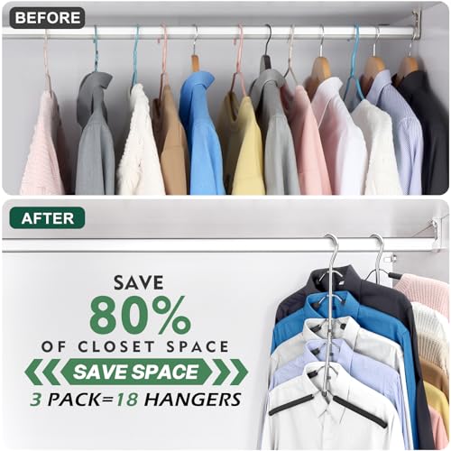 Clothes Hangers Space Saving