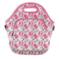 LunchTote Zippered Bag Insulated Neoprene Caddy (She Doesn't Even Ghost Here / X-Large 6.5 Quart Lunch Tote)