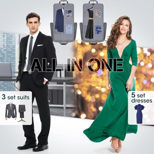 Garment Bags for Travel Carry On Garment Bag for Hanging Clothes
