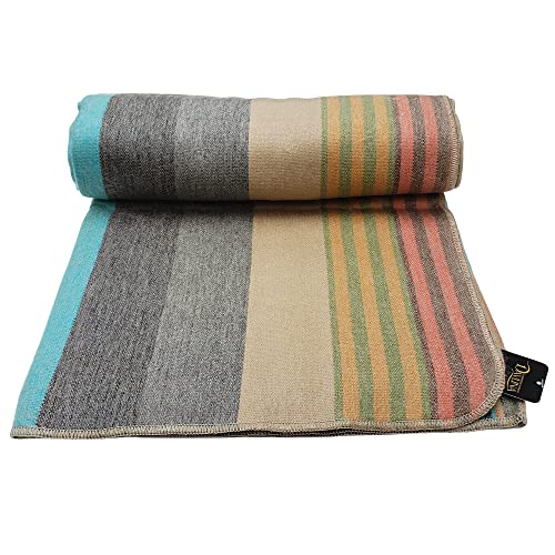 Alpaca Wool Throw Blanket