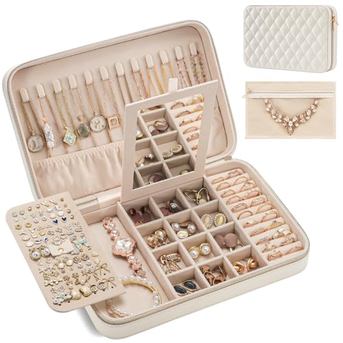 Travel Jewelry Case for Women Girls