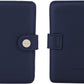 ZOPPEN Passport Holder Women Men, Passport Cover Travel Wallet Rfid Blocking Passport Wallet Cover Case Travel Essentials Document Organizer, Navy Blue