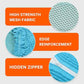 1PCS Blue Shoe Washing Machine Bags for All Shoe Types