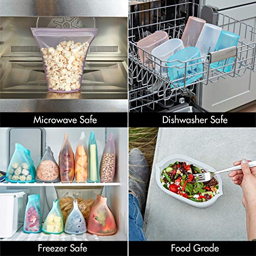 Reusable Food Storage Bags (3 count)