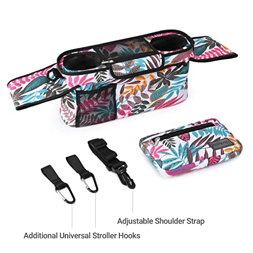 Universal Stroller Organizer with Insulated Cup Holder