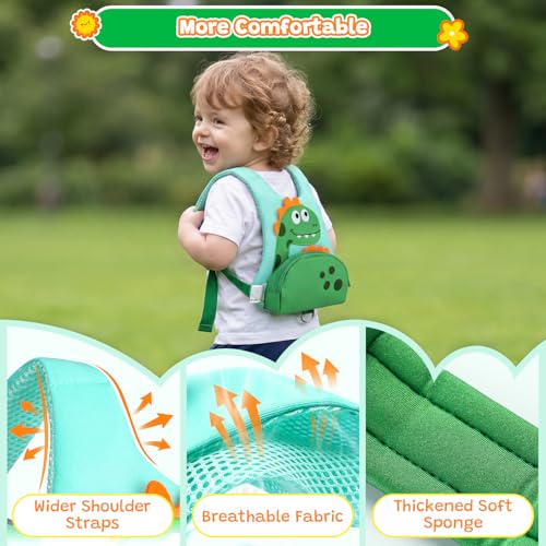 3 in 1 Toddler Harness Leash with Key Lock for Boys Girls