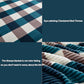 Sherpa Blanket Twin Plaid Thick Bed Blanket
