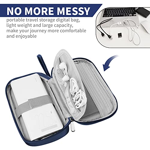 Travel Cable Organizer Bag Pouch Electronic Accessories Carry Case Portable Waterproof All