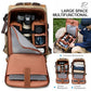 Khaki Camera Backpack