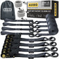 Ratchet Straps Heavy Duty 4 Pack (4 Count)