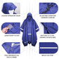 Hooded Rain Poncho for Adults