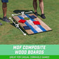3 x 2 ft Barnwood Design Cornhole Game Set