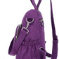 MINTEGRA Women Shoulder Backpack Multi-Pocket Nylon Purse Large Capacity Waterproof Casual Daypack