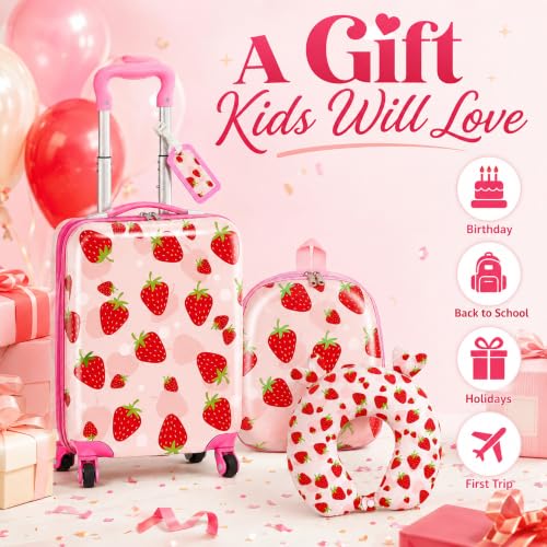 4 Pcs Kids Luggage Set (4 Count)