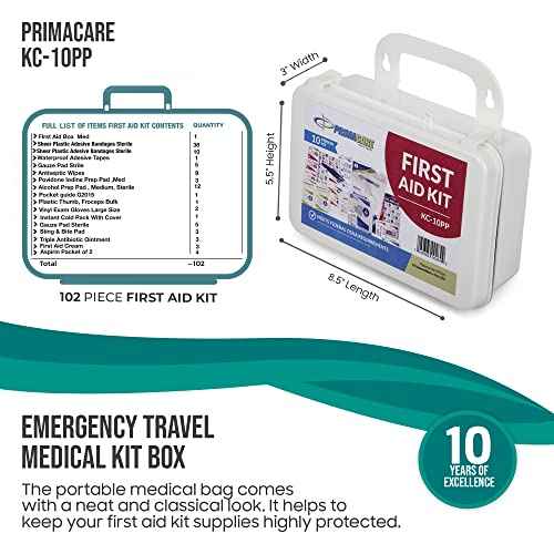 KC 10PP 10 Person Compact First Aid Kit