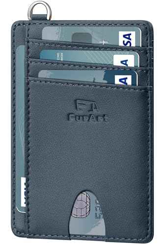 Slim Minimalist Wallet RFID Credit Card Holder for Men