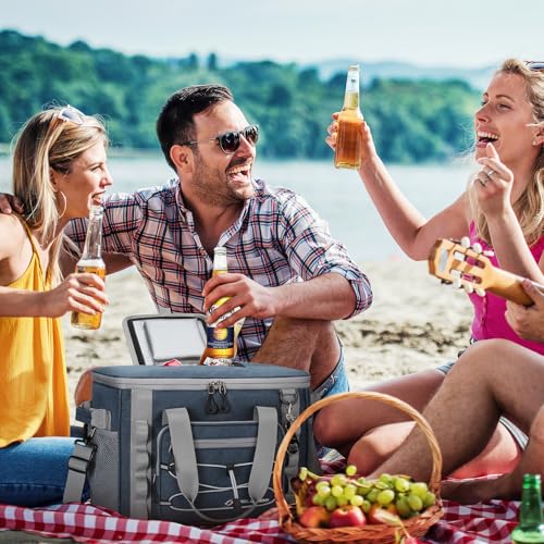 40 Can Leakproof Soft Cooler Bag with Quick Access Opening
