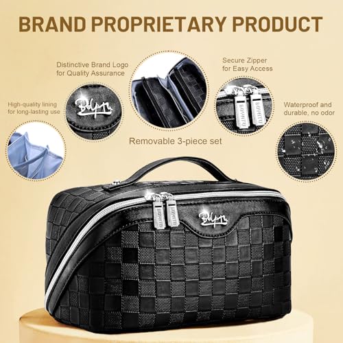 Travel Makeup Bag Organizer (3 Count)