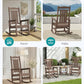 Outdoor Rocking Chair Set of 4 (4 Count)