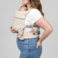 Mabē Monarch Ergonomic Baby Carrier – Premium Cotton Soft Structured Newborn to Toddler Carrier with Hip-Healthy Design, 3 Carry Positions (7-35lbs), Lightweight & Breathable, (Houndstooth)