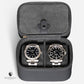 2 Watch Travel Case Storage Organizer for 2 Watches