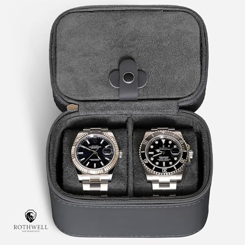 2 Watch Travel Case Storage Organizer for 2 Watches