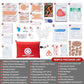 150 Pcs Mini Travel First Aid Kit for Travel